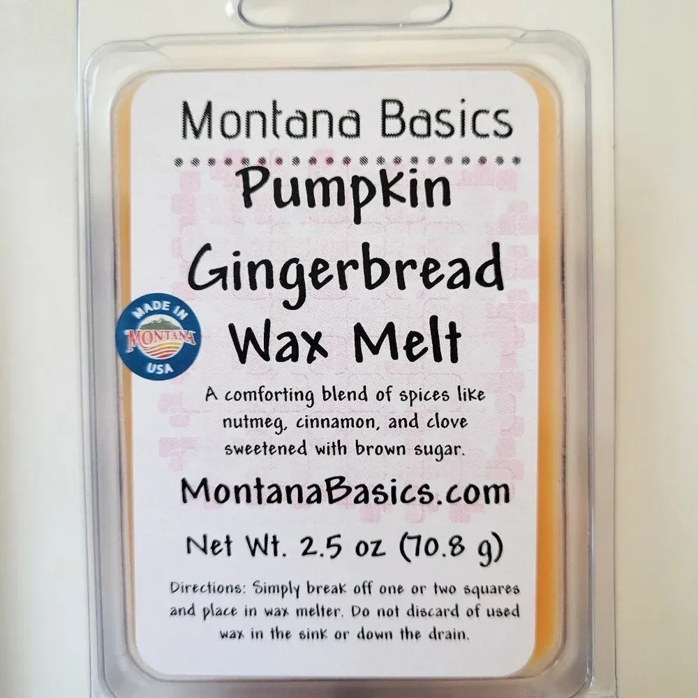 Pumpkin Gingerbread - Soy Wax Melt